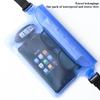 Borsa Impermeabile Porta Documenti Carte di Credito Chiavi Cellulare Custodia Subacquea Marsupio Fanny Nuoto Spiaggia Custodia Borsa Asciutta