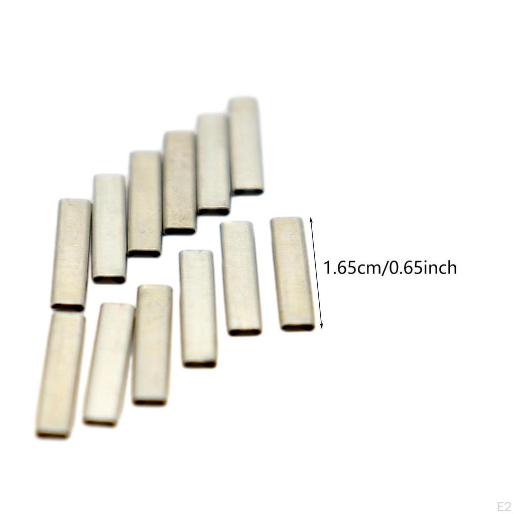 12Pcs HO Skala Modell Schiene Pvc-h-streifen Schreiner Track Joint DIY Metall Universal Upgrade Accs Geändert für 1:87