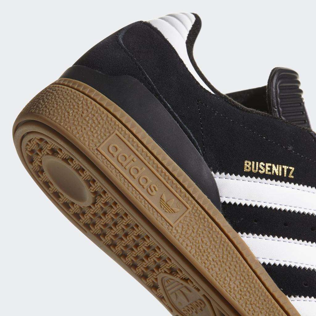 adidas Busenitz G48060 Unisex Originals Sneakers Core Black / Cloud White / Gold Metallic