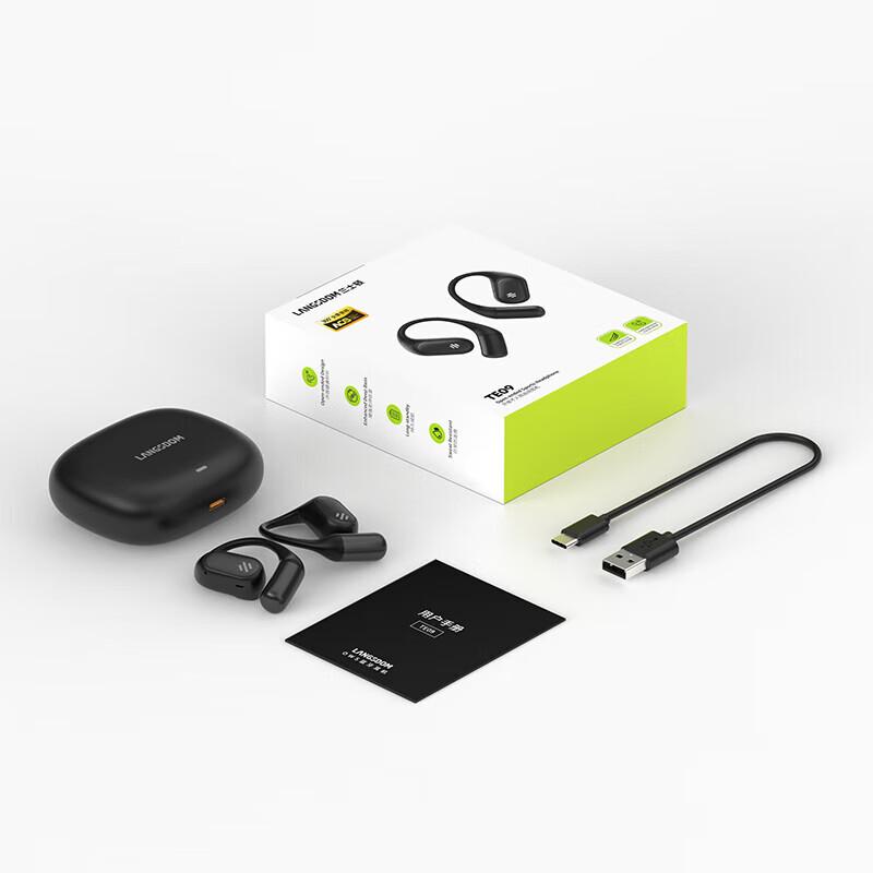 Lanston TE09 Open-Ear Bone Conduction Sports Headphones