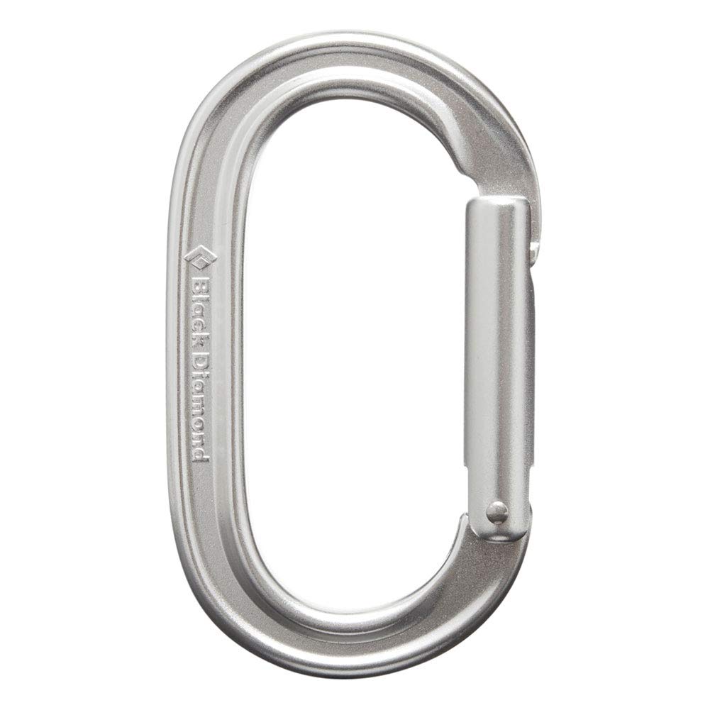 Black Diamond Oval Key Lock BD10034 Silver Polish [Položka]