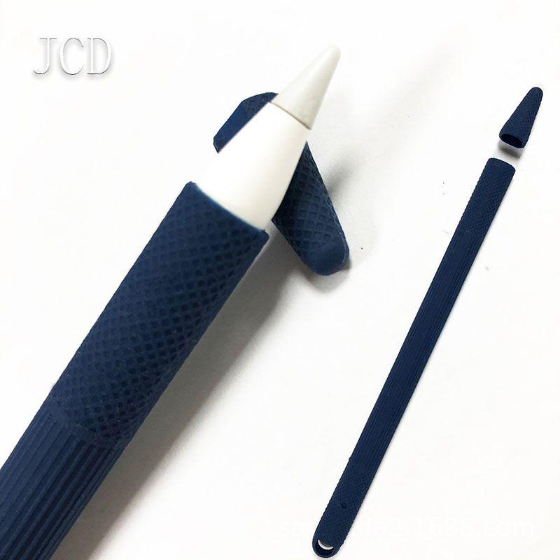 JCD 1PC For Apple Pencil Soft Silicone Second Generation Pen Case Anti Drop and Anti Slip Tablet Touch pen Phone Accessories