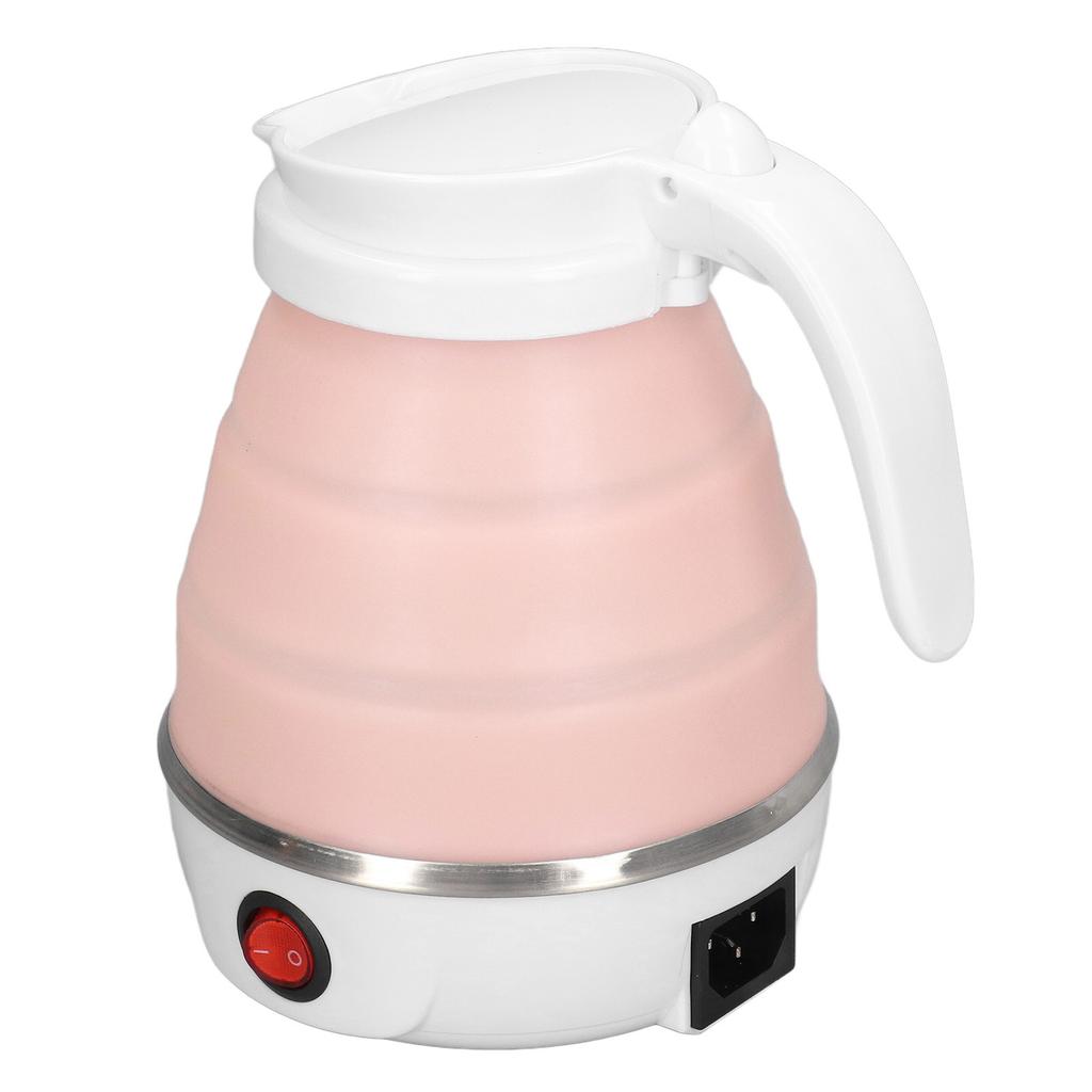 Folding Silicone Kettle 600W Efficient Food Grade Safe Foldable Electric Kettle for Travel Camping Outdoor