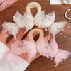 New Fashion Simulation Butterfly Hair Clips Women Elegant Clip Crab Bow Ponytail Hair Headdress I6J0