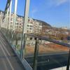 Stainless Steel & Aluminum Glass Baluster Post for Station Guardrails