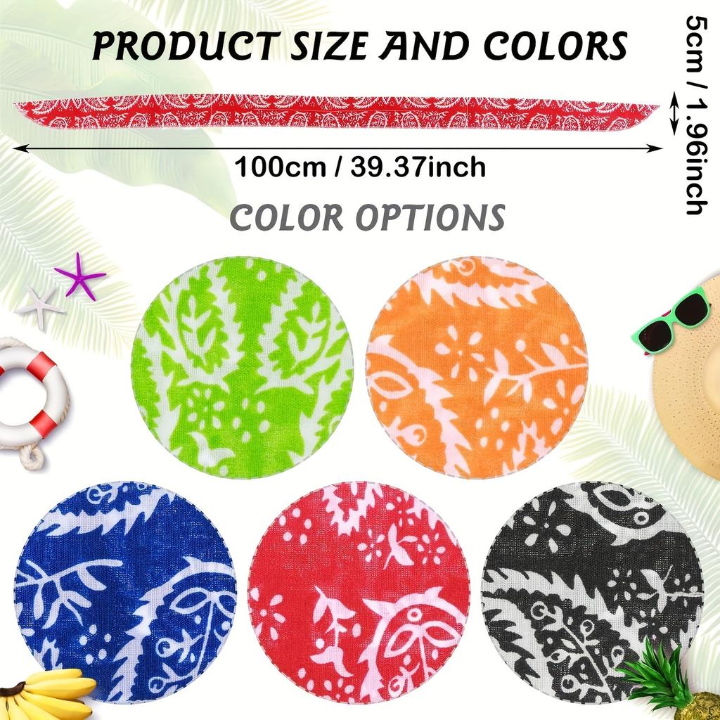 Ice Cooling Scarf Neck Wrap Headband Cooling Bandana Unisex Sun Protection Wristband Hair Tie for Sports Outdoor Activities