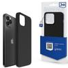 Hülle für iPhone 12 Pro Max 3MK Silikon Schwarz