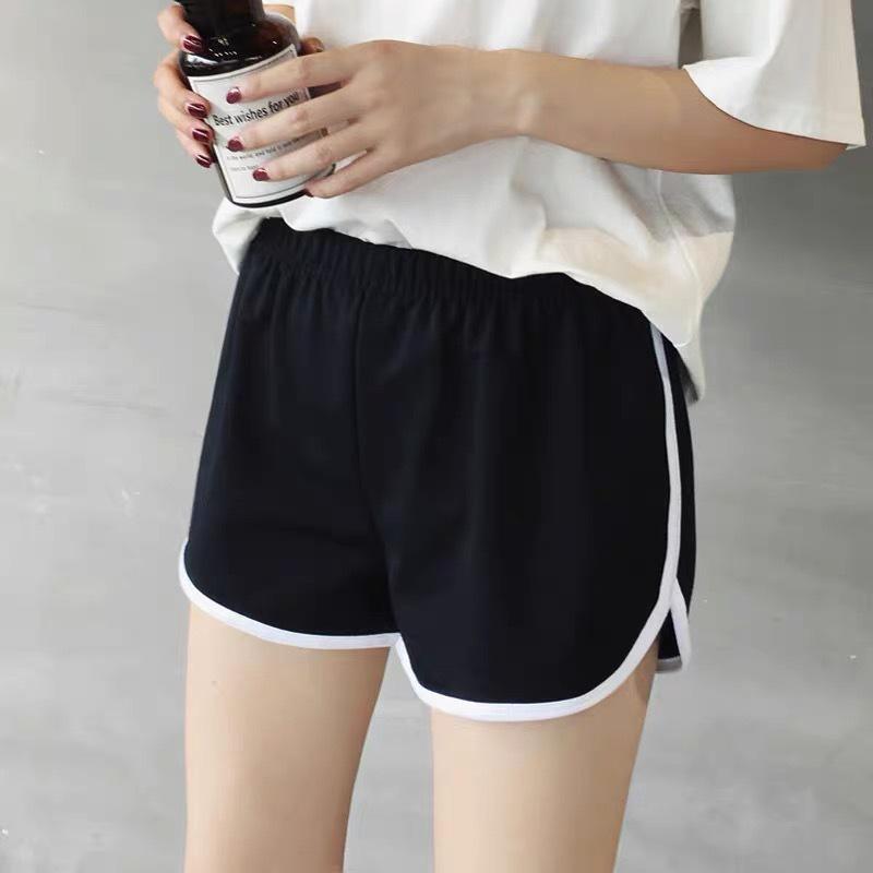 Women's Summer Casual Wide-Leg Pajama Yoga Shorts: Mid-Waist Fashion Sports Pants