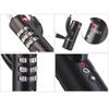 Tsa Customs Lock Overseas Customs Clearance Trolley Luggage Suitcase Backpack Password Lock Padlock With Steel Cable