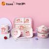 WUHE My Melody Melamine Divided Kids Plate