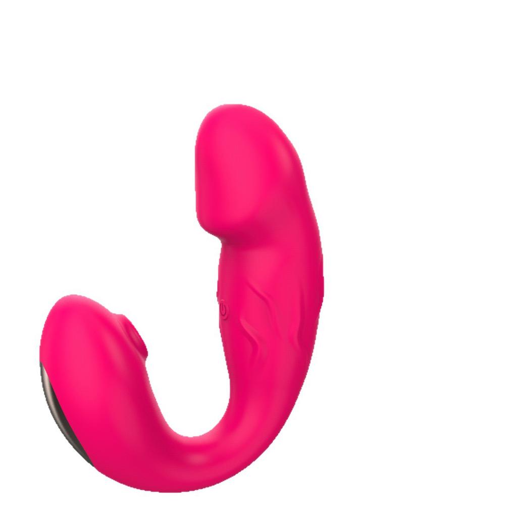 APP-Fernbedienung Doppelte Vibration Tragbares Spielzeug G-Punkt-Stimulator Ei Leise Saugung Erwachsenen-Sexspielzeug