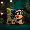 Art P-Pop Art Sexy Girl Cushion Cover Natural Linen Pillow Case Double-Sided Print Decorative Sofa Pillowcase Home Decor Gift