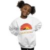 Disney Girls The Lion King Movie Sunset Logo Sweatshirt