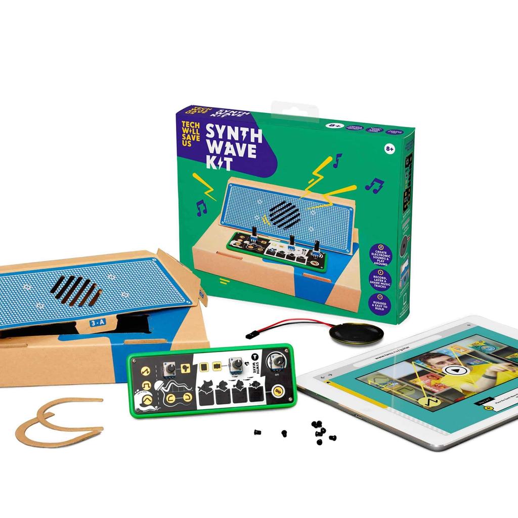 Buy Tech will save us synth wave kit education toy music, 8 years and