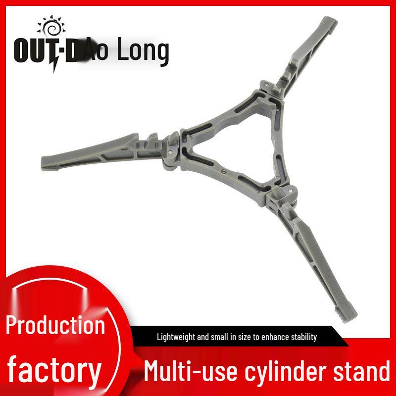 

Компактна складана штативна підставка для кемпінгу та газових балонів армія зелений колір