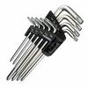 VESSEL Tamper-Proof Torx L-Wrench Set of 9, 8509TXH
