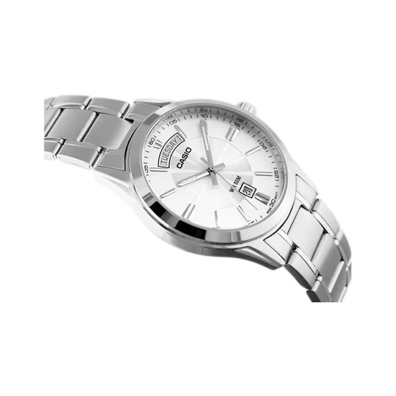 Casio Men Silver Watch MTP-1381D-7AVDF-