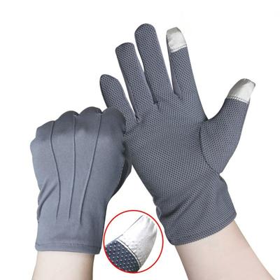 Breathable Etiquette Gloves Anti-UV Sunscreen Gloves New Driving Mittens  Outdoor Sports