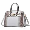 Stylish Pu Leather Women's Shoulder Bag Large Capacity Platinum Style Handbag
