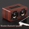 Portable Wooden Bluetooth Mini Subwoofer Speaker for Phone & Computer