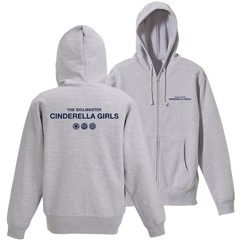 2D Cospa The Idolmaster Cinderella Girls The Idolmaster Cinderella Girls Zip Parka MIX GRAY L Size