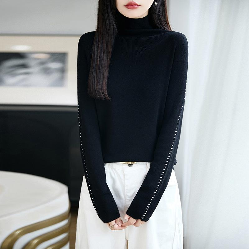 Women Autumn Winter Knit Cardigan Retro Fair Isle Pattern Round Neck Long Sleeve Loose Wool Blend Sweater Coat Casual Outerwear
