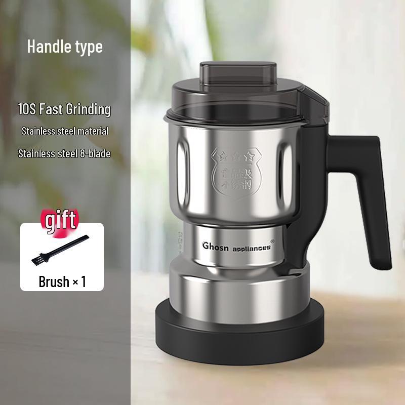 Elektrische Kaffeemühle aus Edelstahl 110V/220V: Multifunktionaler Haushaltszerstäuber zum Pulverisieren