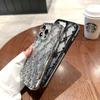 Luksusowe poszycie 3D kwiaty brokatowy proszek etui na telefon iPhone 11 12 13 14 15 Pro Max 12 Pro 13 Pro 14 Pro Max antypoślizgowa miękka TPU okładka