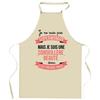 Kitchen Apron - Superwoman Beauty Advisor - Durable Cotton - Printed In France - Adjustable Ties