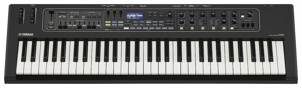 YAMAHA Stage Keyboard 61 Keys Speaker Battery Operated Lightweight Compact CK61 Built-in