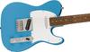 Fender Squier by Fender Squier Electric Guitar Squier Laurel White California Blue with Soft Case Sonic™ Telecaster®, Fingerboard, Pickguard,