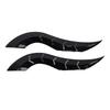 2PCS Car Roof Horns Modification Unique Eye Catching Car Exterior Decor Horn Ornament for SUV Sedan Hatchback