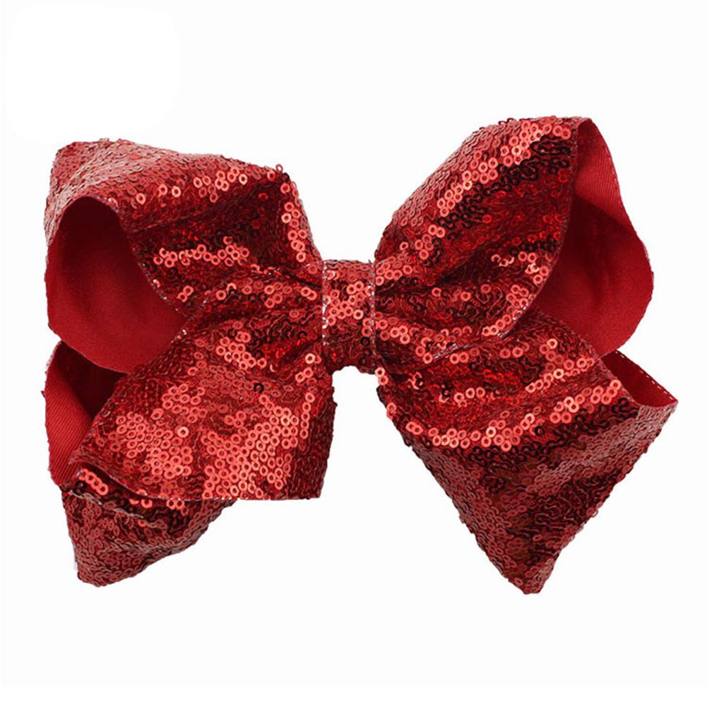 20CM Children Delicate Paillette Butterfly Hair Clip Clothes Dress Accessories