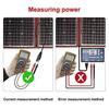 DOKIO 160W Kit Panneau solaire pliable portable monocristallin avec 2 ports USB Pour Plein air