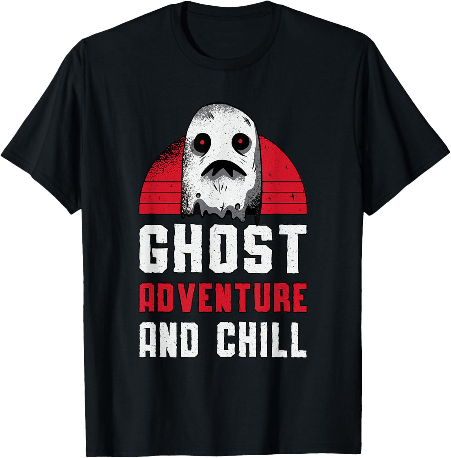 Ghost Adventure And Chill Hunting Paranormal Ghost Hunter T-Shirt S разноцветный
