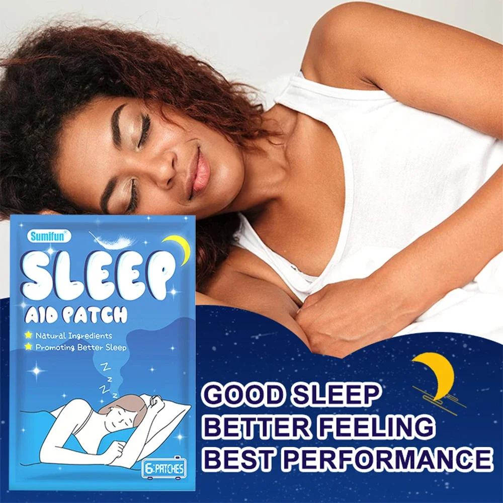 Sleep Aid Patches Treat Reduce Anxiety Headaches Nervousness Weakness Relieve Sleep