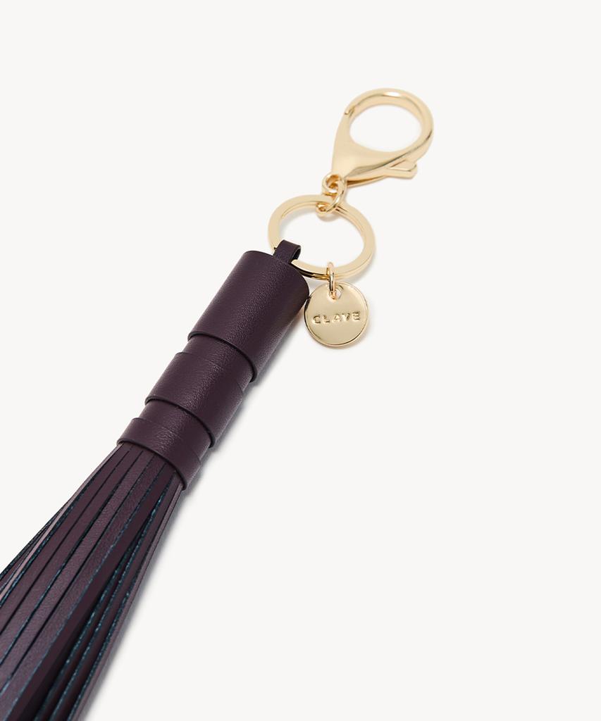 Clave Leather Tassel Charm [3 Colors]