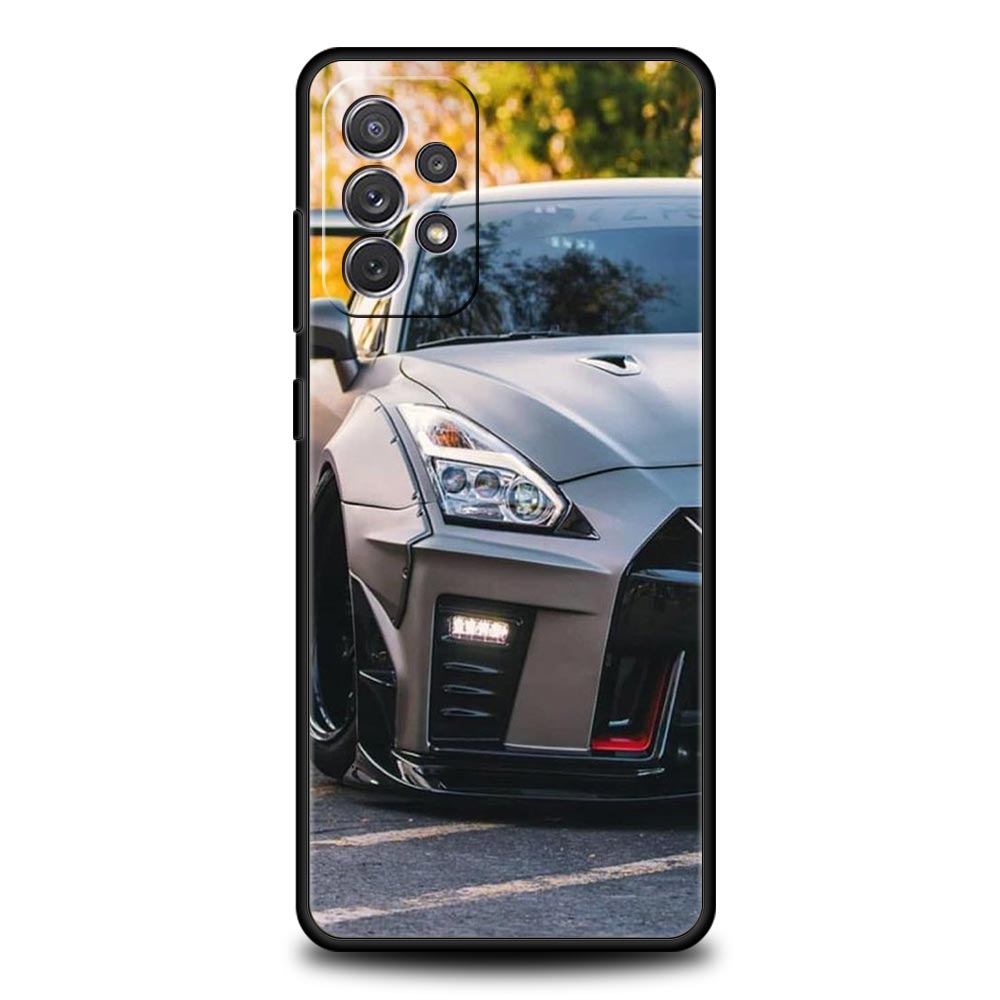 Blue Red JDM Sport Car Phone Case For Samsung Galaxy A17 A07 A55 A35 A25 A15 A05 A33 A31 A23 A21s A13 A41 A73 A53 A51 A71 Cover