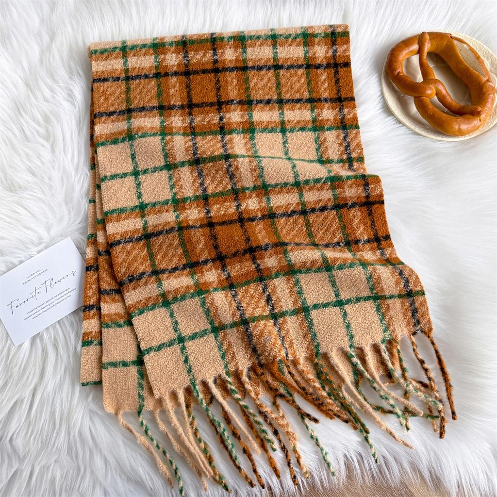 Luxus Winter Kaschmir Schal Frauen Design Warme Pashmina Decke Poncho Schals Weibliche Schal Wraps Dicke Foulard Bufanda