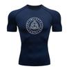 Men's Compression Fitness Sports T-shirt, Casual Rune Celtic
