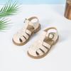 Summer Girl Soft Sole Roman Sandals Baby Princess Closed Toe Shoes Children Non Slip Beach Shoes