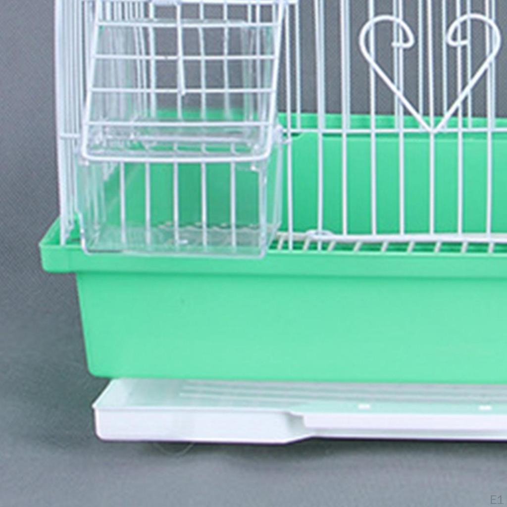 Bird Cage Hanging Hook Birdcage Parrot Stand with Standing Pole for Parakeet Conures