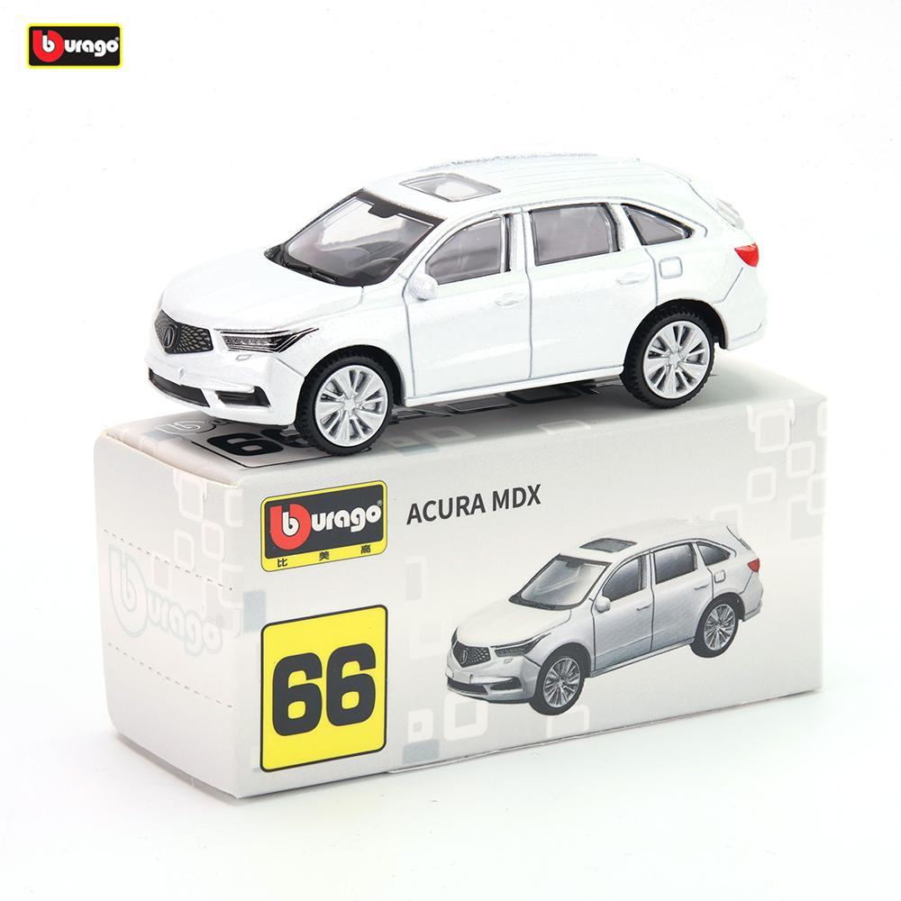 AABHT1 Bburago 1965 PONTIAC GTO Bugatti Lamborghini Cadillac Benz BMW Scale Car Model Replica Collection Kids Xmas Gift Toys for Boys