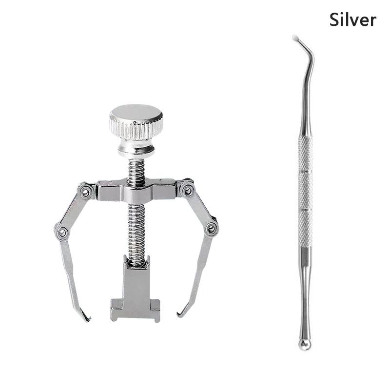 

Медицинский набор для коррекции вросшего ногтя Профессиональный уход за ногтями на ногах Педикюр Маникюр Кусачки Фиксатор Восстановление Корректор Инструмент серебряный