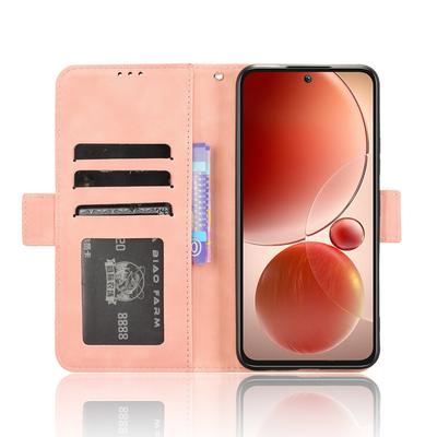 For Itel S25 4G Leather Case Phone Wallet Cover with Multiple Card Slots