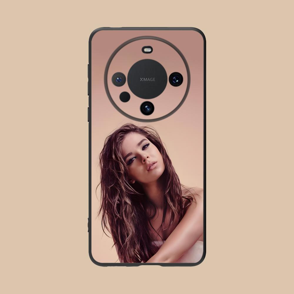 Hailee Steinfeld Matte TPU Mobile Phone Case for Huawei Mate 60 50 40 30 20 10 Pro Plus Lite E 5G Colorful Printing Cover