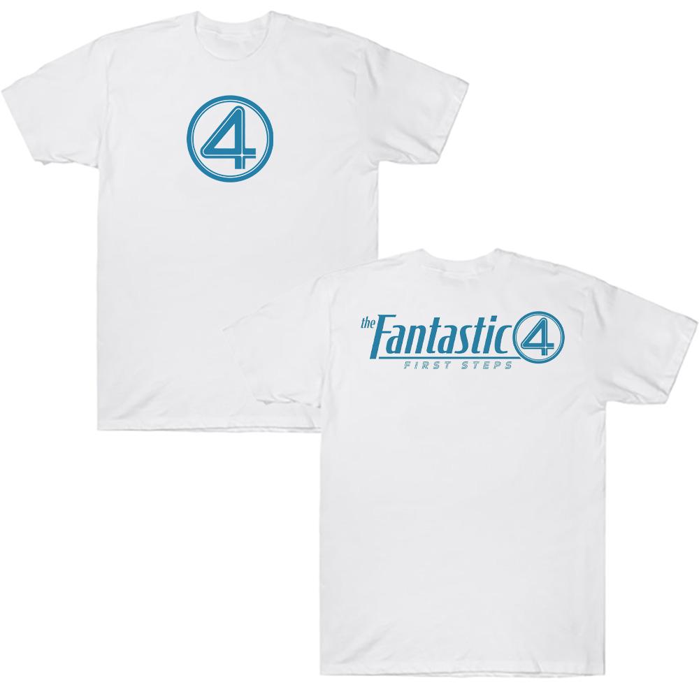 The Fantastic Four First Steps T-shirts High Quality Cotton Tops Gifts Graphic TShirt Men Women Clothing New Design Crewneck Tee