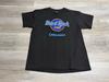 Vintage 90s Hard Rock Cafe Chicago Hanes Beefy-T Black T-Shirt USA Fits S Unisex T-Shirt