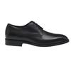 Mens Leather Low Block Heel Formal Shoes