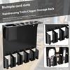 Wall Electric Clipper Rack Hair Trimmer Shaver Holder Mounted Hair Dryer Barber Storage Box Salon Practical Tool